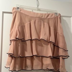 NWT Zara Ruffle Skirt and Tank Set